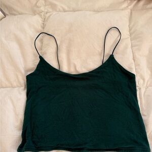 PacSun Dark Green Camisole Top